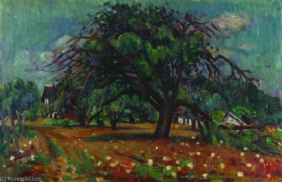 WikiOO.org - دایره المعارف هنرهای زیبا - نقاشی، آثار هنری Louis Ritman - Romantic Trees