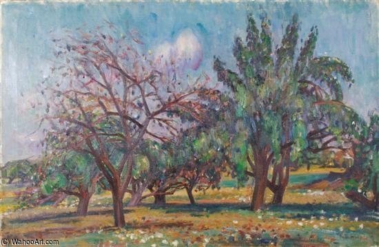 WikiOO.org - Encyclopedia of Fine Arts - Maleri, Artwork Louis Ritman - The Orchard