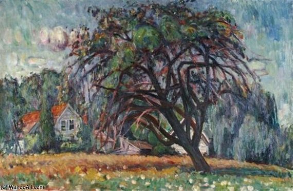 WikiOO.org - دایره المعارف هنرهای زیبا - نقاشی، آثار هنری Louis Ritman - Tree Serenade