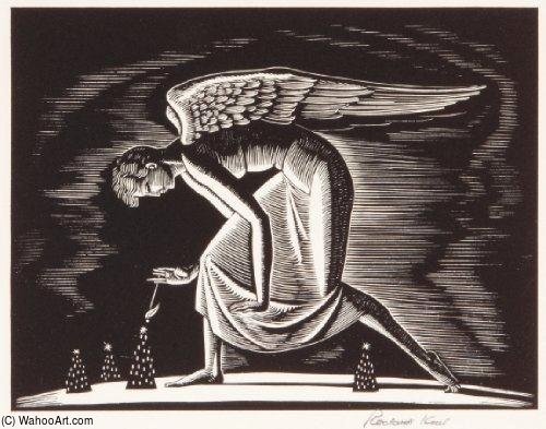 Wikioo.org - The Encyclopedia of Fine Arts - Painting, Artwork by Rockwell Kent - Angel