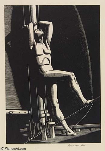 Wikioo.org - The Encyclopedia of Fine Arts - Painting, Artwork by Rockwell Kent - Night Watch