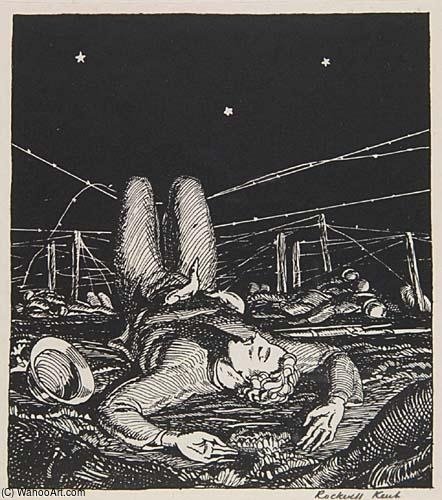 WikiOO.org - 백과 사전 - 회화, 삽화 Rockwell Kent - The Seven Ages Of Man