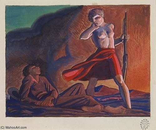 Wikioo.org - The Encyclopedia of Fine Arts - Painting, Artwork by Rockwell Kent - Wake Up America