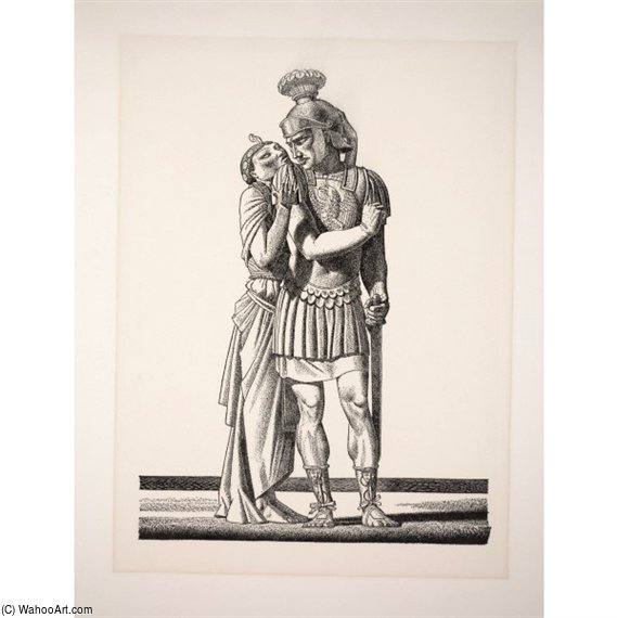 WikiOO.org - Енциклопедія образотворчого мистецтва - Живопис, Картини
 Rockwell Kent - Why Is My Lord Enrag'd Against His Love