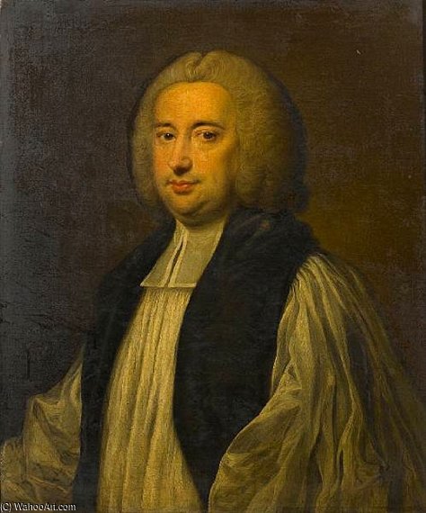 Wikioo.org - The Encyclopedia of Fine Arts - Painting, Artwork by Nathaniel Dance-Holland - Portrait Of Richard Terrick