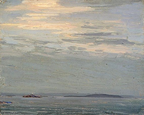 Wikioo.org - The Encyclopedia of Fine Arts - Painting, Artwork by Thomas Clement Thompson - Giant's Tomb, Georgian Bay