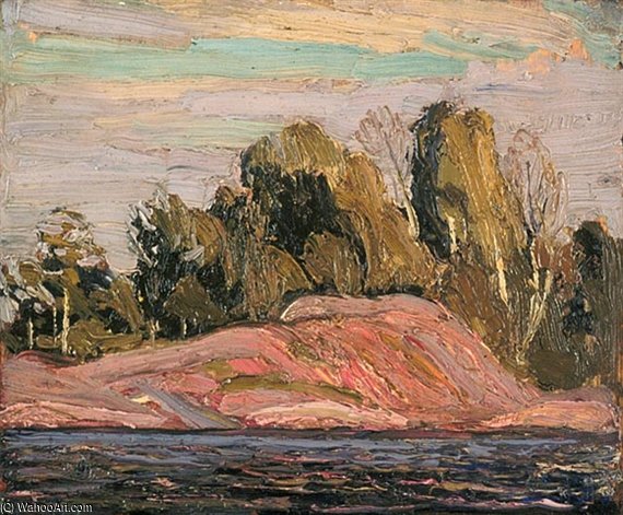 Wikioo.org - The Encyclopedia of Fine Arts - Painting, Artwork by Thomas Thompson - Maccallum's Island
