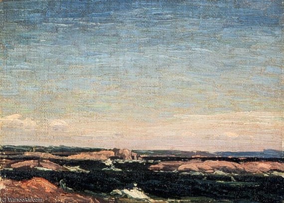 WikiOO.org - Encyclopedia of Fine Arts - Maľba, Artwork Thomas Thompson - On Georgian Bay
