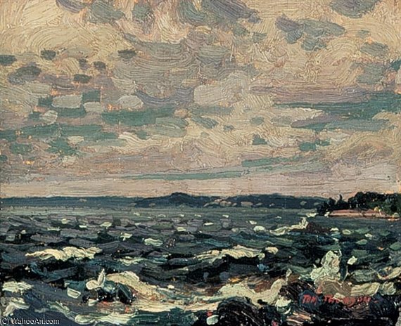 Wikioo.org - The Encyclopedia of Fine Arts - Painting, Artwork by Thomas Thompson - Parry Sound Harbour