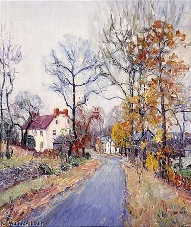 Wikioo.org - The Encyclopedia of Fine Arts - Painting, Artwork by Walter Emerson Baum - An Autumn Day