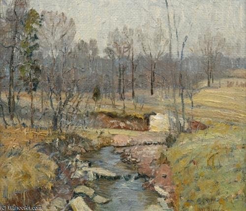 Wikioo.org - The Encyclopedia of Fine Arts - Painting, Artwork by Walter Emerson Baum - Landscape, Early Spring
