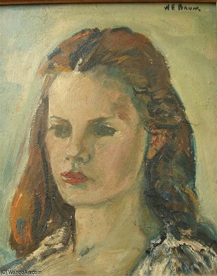 Wikioo.org - The Encyclopedia of Fine Arts - Painting, Artwork by Walter Emerson Baum - School Girl