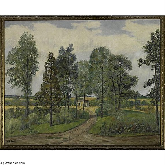 WikiOO.org - Енциклопедія образотворчого мистецтва - Живопис, Картини
 Walter Emerson Baum - Summer Day
