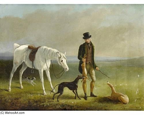 Wikioo.org - The Encyclopedia of Fine Arts - Painting, Artwork by William Barraud - Coursing Scenes