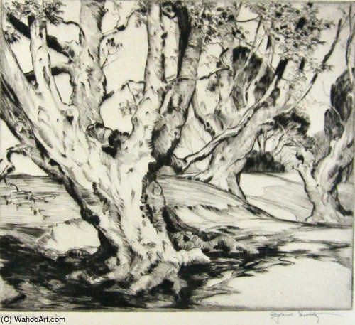 WikiOO.org - Encyclopedia of Fine Arts - Maleri, Artwork Alfred Heber Hutty - In Burnham Wood