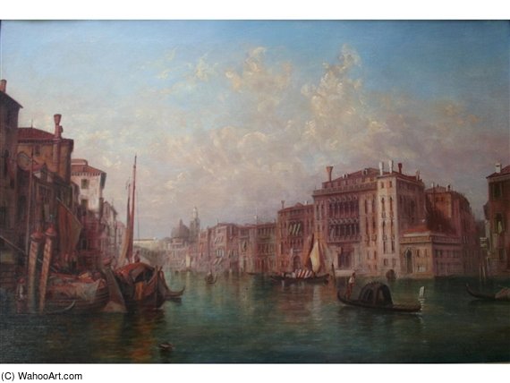 Wikioo.org - The Encyclopedia of Fine Arts - Painting, Artwork by Alfred Pollentine - Views In Venice
