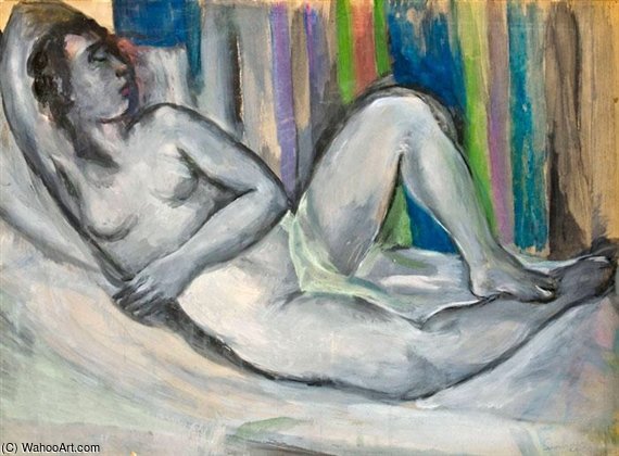 Wikioo.org - The Encyclopedia of Fine Arts - Painting, Artwork by Armand Schonberger - Nude Woman