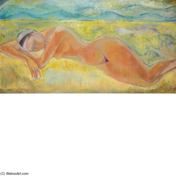 WikiOO.org - Encyclopedia of Fine Arts - Maľba, Artwork Armand Schonberger - Nude