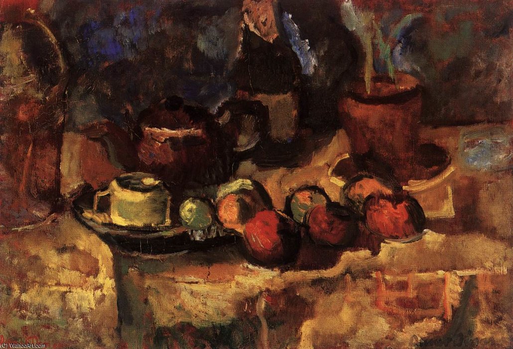 WikiOO.org - Encyclopedia of Fine Arts - Lukisan, Artwork Denes Rudolf Diener - Still-life