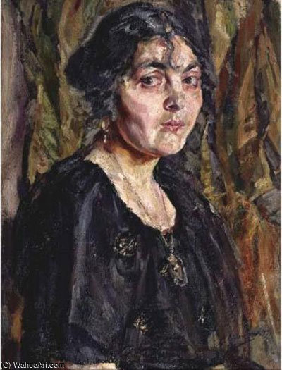 Wikioo.org - The Encyclopedia of Fine Arts - Painting, Artwork by Francisco Arasa - Retrato De Mujer