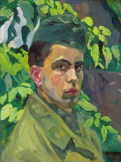 WikiOO.org - Enciclopedia of Fine Arts - Pictura, lucrări de artă Izsak Perlmutter - Portrait Of A Man