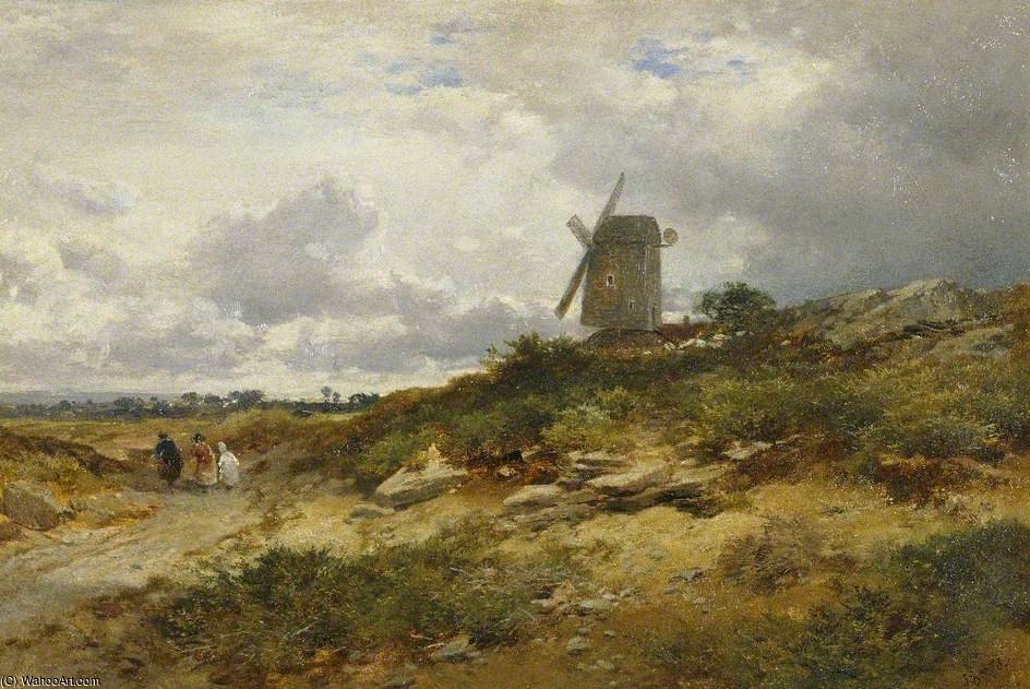 WikiOO.org - אנציקלופדיה לאמנויות יפות - ציור, יצירות אמנות John Syer - The Windmill
