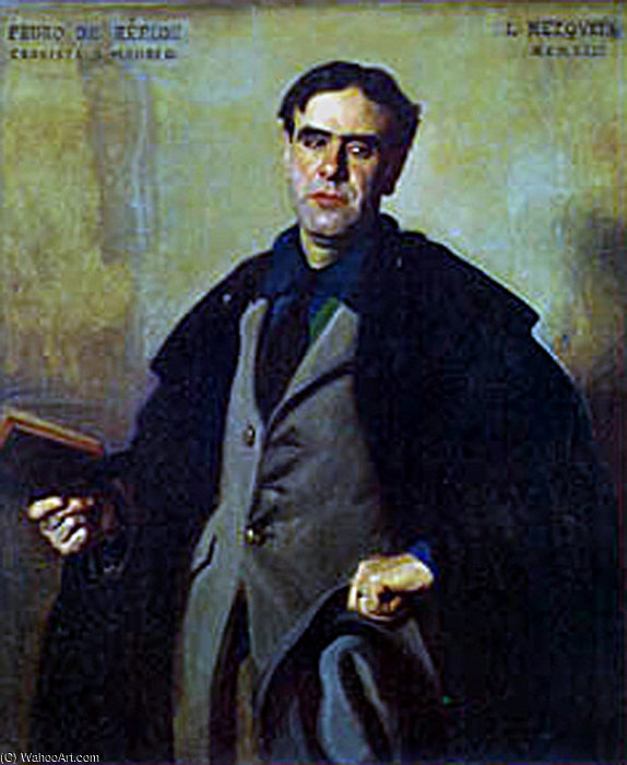 WikiOO.org - Encyclopedia of Fine Arts - Maleri, Artwork Jose Maria Lopez Mezquita - Portrait