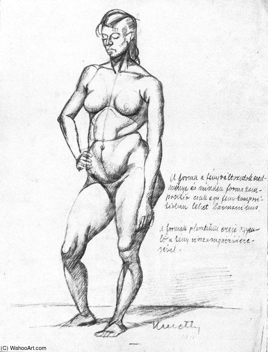 WikiOO.org - Enciclopedia of Fine Arts - Pictura, lucrări de artă Janos Kmetty - Nude