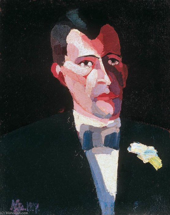WikiOO.org - Enciklopedija dailės - Tapyba, meno kuriniai Jozsef Nemes Lamperth - Portrait