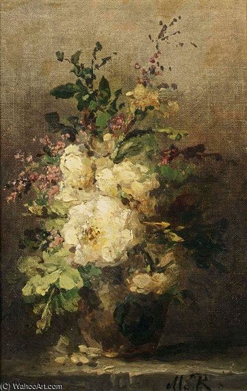 Wikioo.org – L'Enciclopedia delle Belle Arti - Pittura, Opere di Margaretha Roosenboom - Un Fiore Still Life
