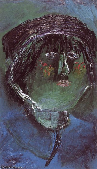 WikiOO.org - Enciklopedija dailės - Tapyba, meno kuriniai Margit Anna - Self-portrait