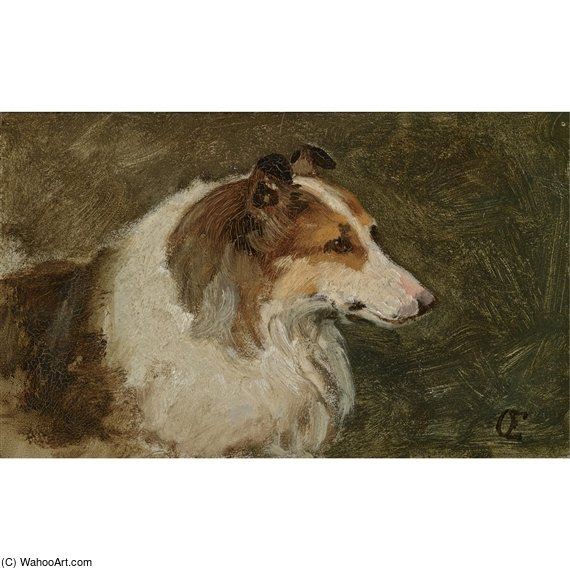 WikiOO.org - Enciklopedija likovnih umjetnosti - Slikarstvo, umjetnička djela Otto Eerelman - A Scottish Collie