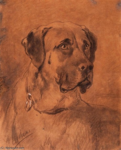 WikiOO.org - Enciklopedija likovnih umjetnosti - Slikarstvo, umjetnička djela Otto Eerelman - English Mastiff