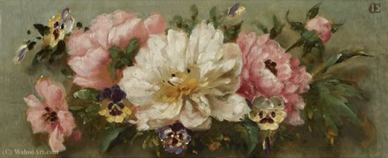 Wikioo.org - สารานุกรมวิจิตรศิลป์ - จิตรกรรม Otto Eerelman - Flowers