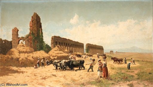 WikiOO.org - אנציקלופדיה לאמנויות יפות - ציור, יצירות אמנות Pietro Barucci - The Harvest