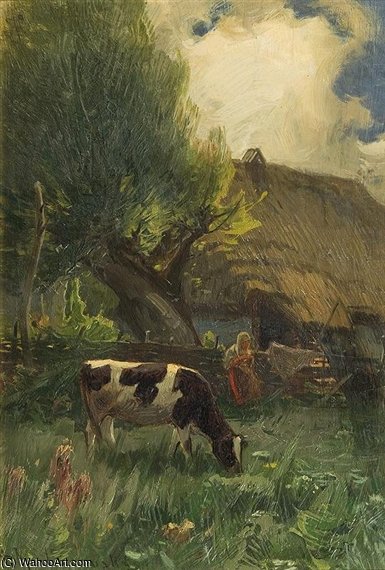 Wikioo.org - สารานุกรมวิจิตรศิลป์ - จิตรกรรม Roman Kochanowski - Countryside