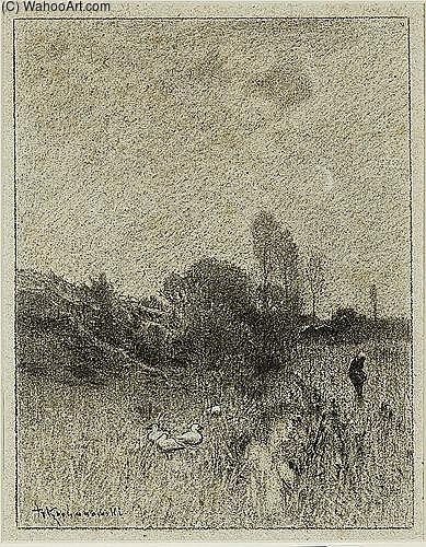 WikiOO.org - Encyclopedia of Fine Arts - Maľba, Artwork Roman Kochanowski - Landscape
