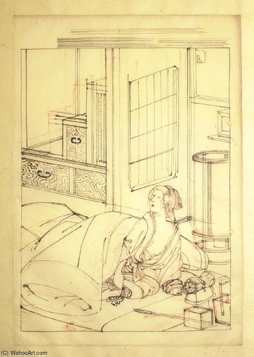 WikiOO.org - Encyclopedia of Fine Arts - Malba, Artwork Tsukioka Yoshitoshi - Drawing