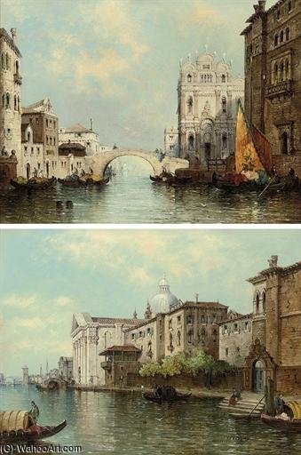 Wikioo.org - The Encyclopedia of Fine Arts - Painting, Artwork by William Meadows - A Venetian Capriccio