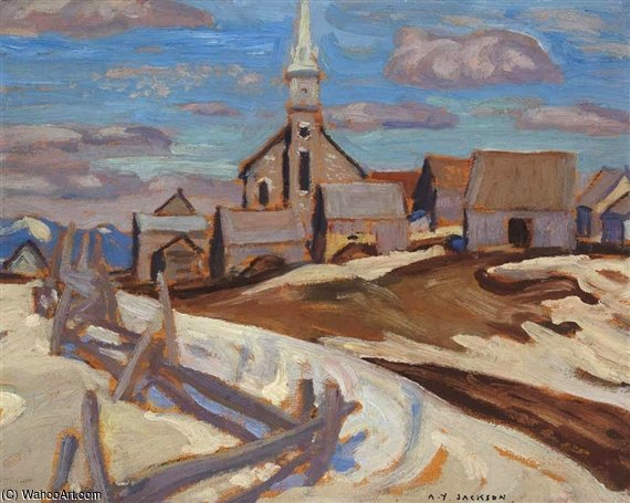Wikioo.org – La Enciclopedia de las Bellas Artes - Pintura, Obras de arte de Alexander Young - Saint-Hilarion, Quebec