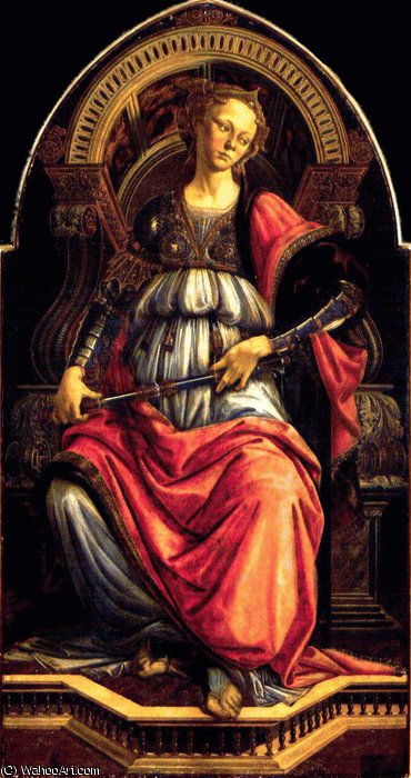 WikiOO.org - Enciklopedija dailės - Tapyba, meno kuriniai Sandro Botticelli - fortezza uffizi, firenze