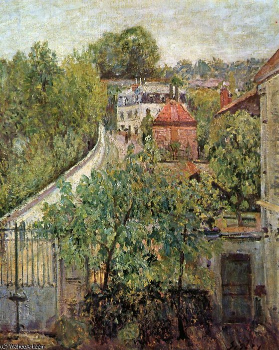 Wikioo.org - The Encyclopedia of Fine Arts - Painting, Artwork by Alfred Sisley - View on S_vres Sun