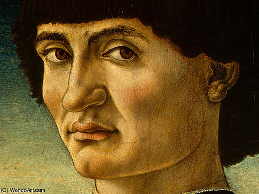 Wikioo.org - The Encyclopedia of Fine Arts - Painting, Artwork by Andrea Del Castagno - Portrait of a Man