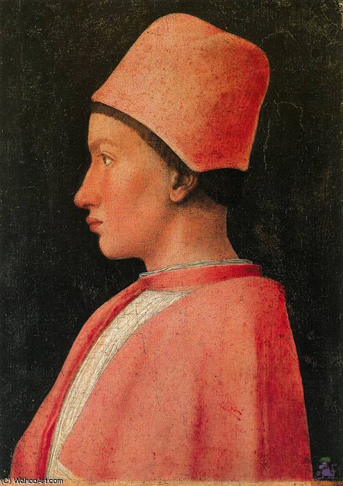 WikiOO.org - Enciclopédia das Belas Artes - Pintura, Arte por Andrea Mantegna - Portrait of Francesco Gonzaga
