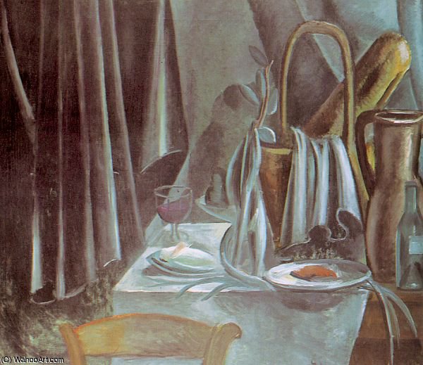 WikiOO.org - Enciclopédia das Belas Artes - Pintura, Arte por André Derain - Still Life - oil on canvas -