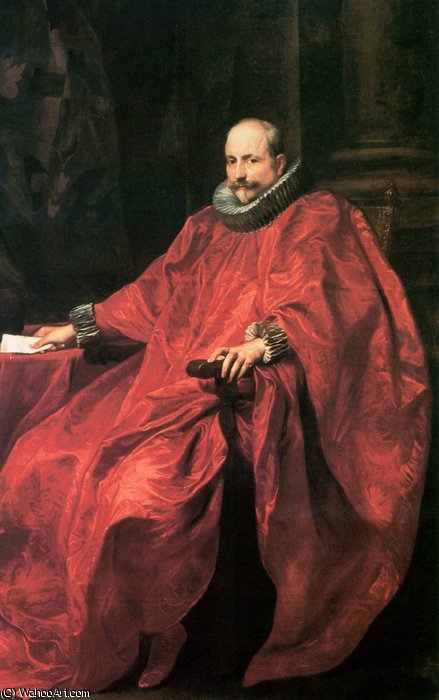 WikiOO.org - Encyclopedia of Fine Arts - Maleri, Artwork Anthony Van Dyck - antoon agostino pallavicini sun
