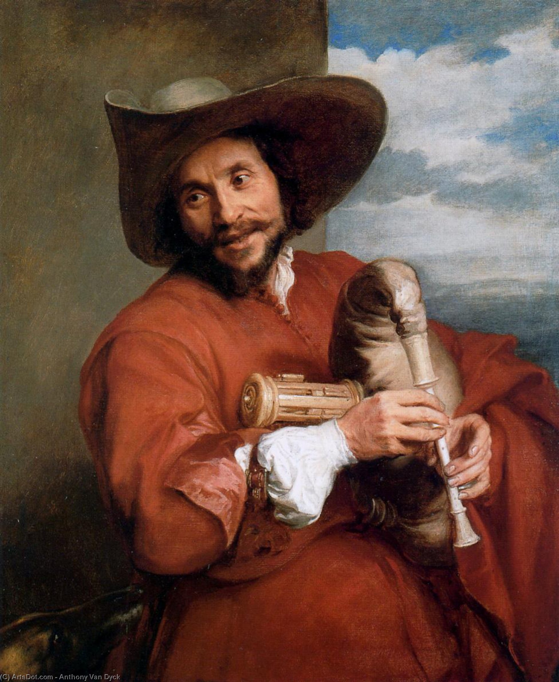 WikiOO.org - Εγκυκλοπαίδεια Καλών Τεχνών - Ζωγραφική, έργα τέχνης Anthony Van Dyck - antoon fran_ois langlois sun