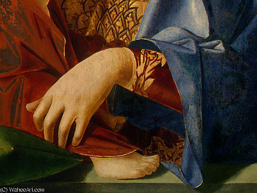 Wikioo.org - The Encyclopedia of Fine Arts - Painting, Artwork by Antonello Di Giovanni Di Antonio (Antonello Da Messina) - Madonna and Child