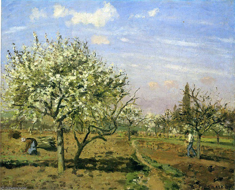 Wikioo.org - The Encyclopedia of Fine Arts - Painting, Artwork by Camille Pissarro - untitled