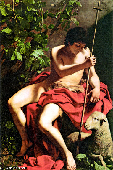 Wikioo.org - The Encyclopedia of Fine Arts - Painting, Artwork by Caravaggio (Michelangelo Merisi) - baptist toledo